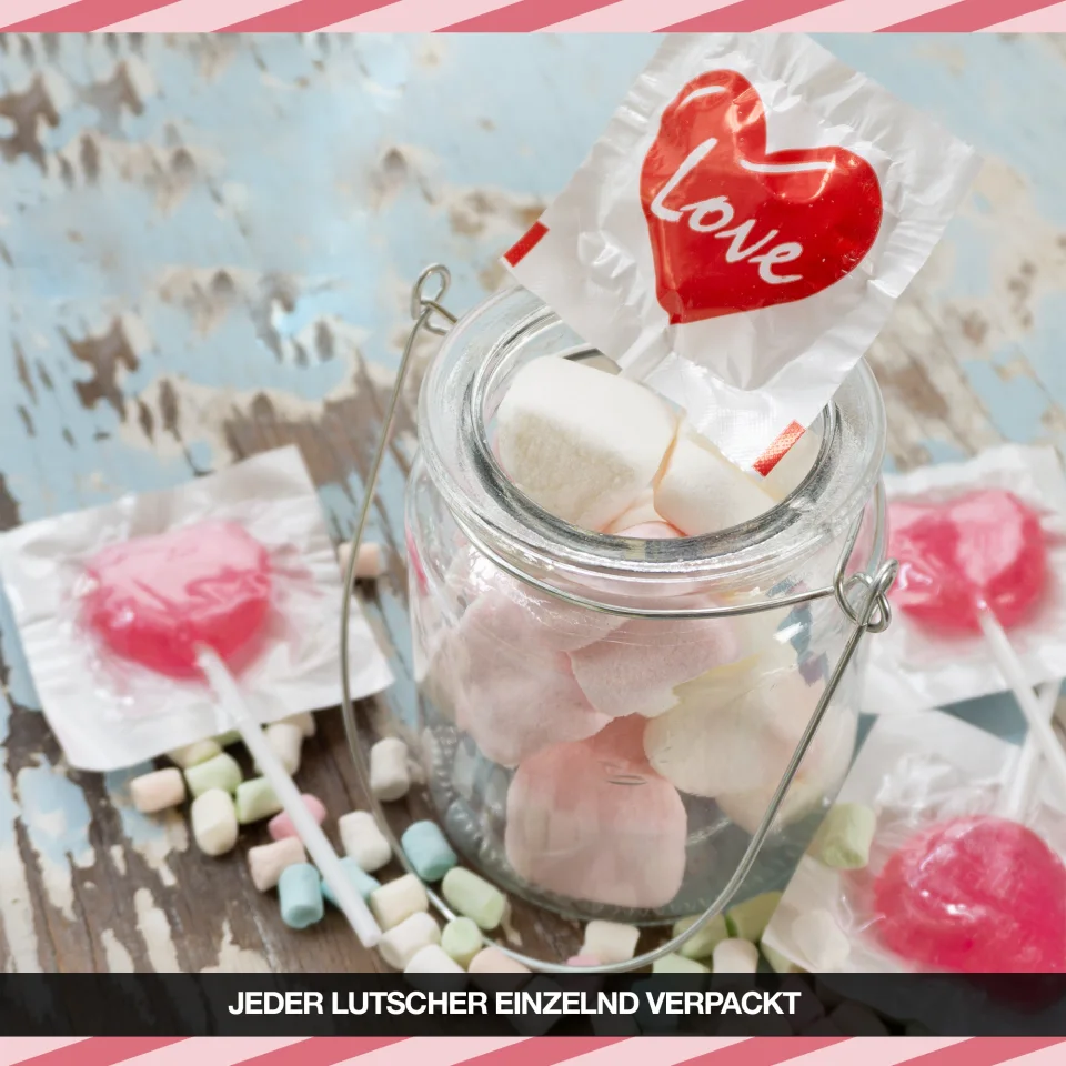 40 Herzlollies „Love“