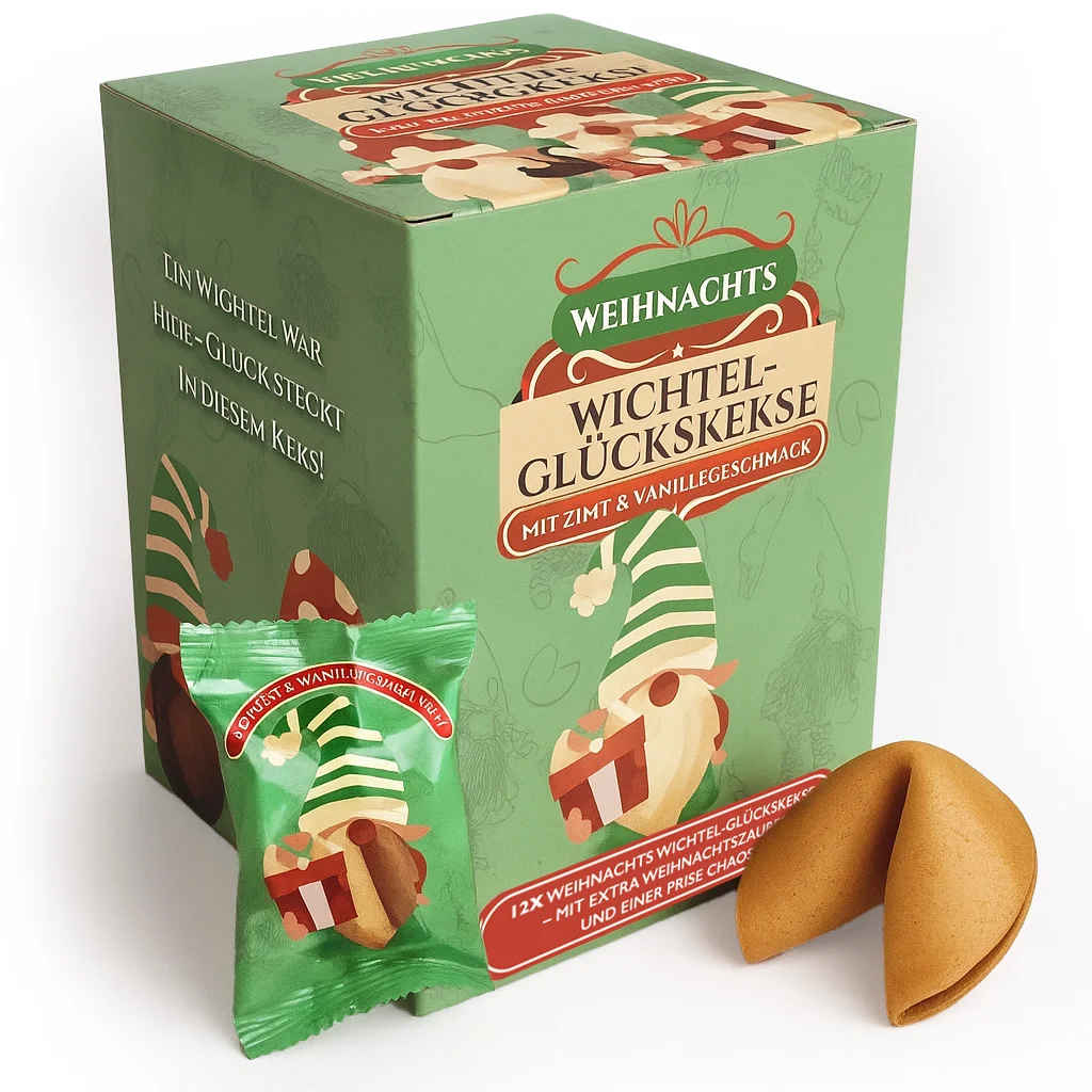 Weihnachts Wichtel Glückskekse