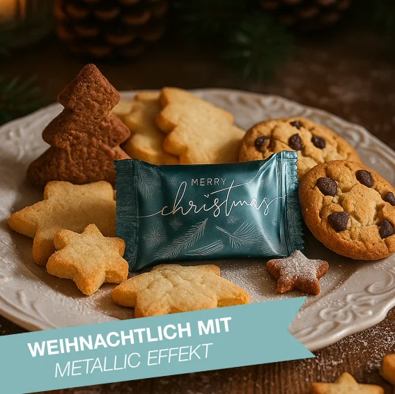 Glückskekse Weihnachten Zimt – 250 Stück Großpackung