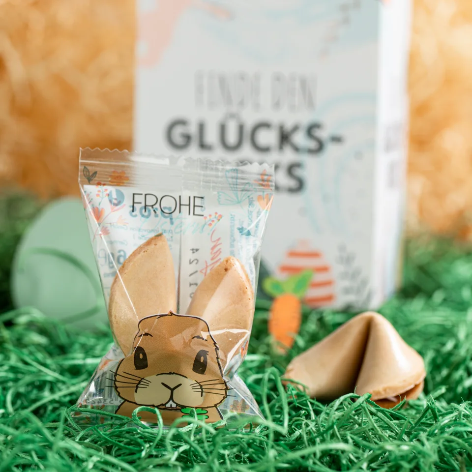 Glückskekse Ostern – 250 Stück Großpackung